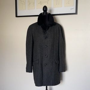 Vintage Zero King Grey Wool Coat